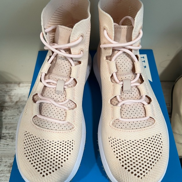 Under Armour Michelin RLT Fat Tire knit Boot Shoe Pink 1307135-115 Women's 7.5 - Picture 2 of 8